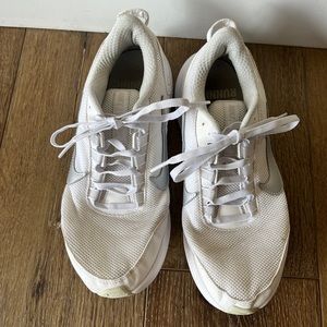 White Nike Running Shoes